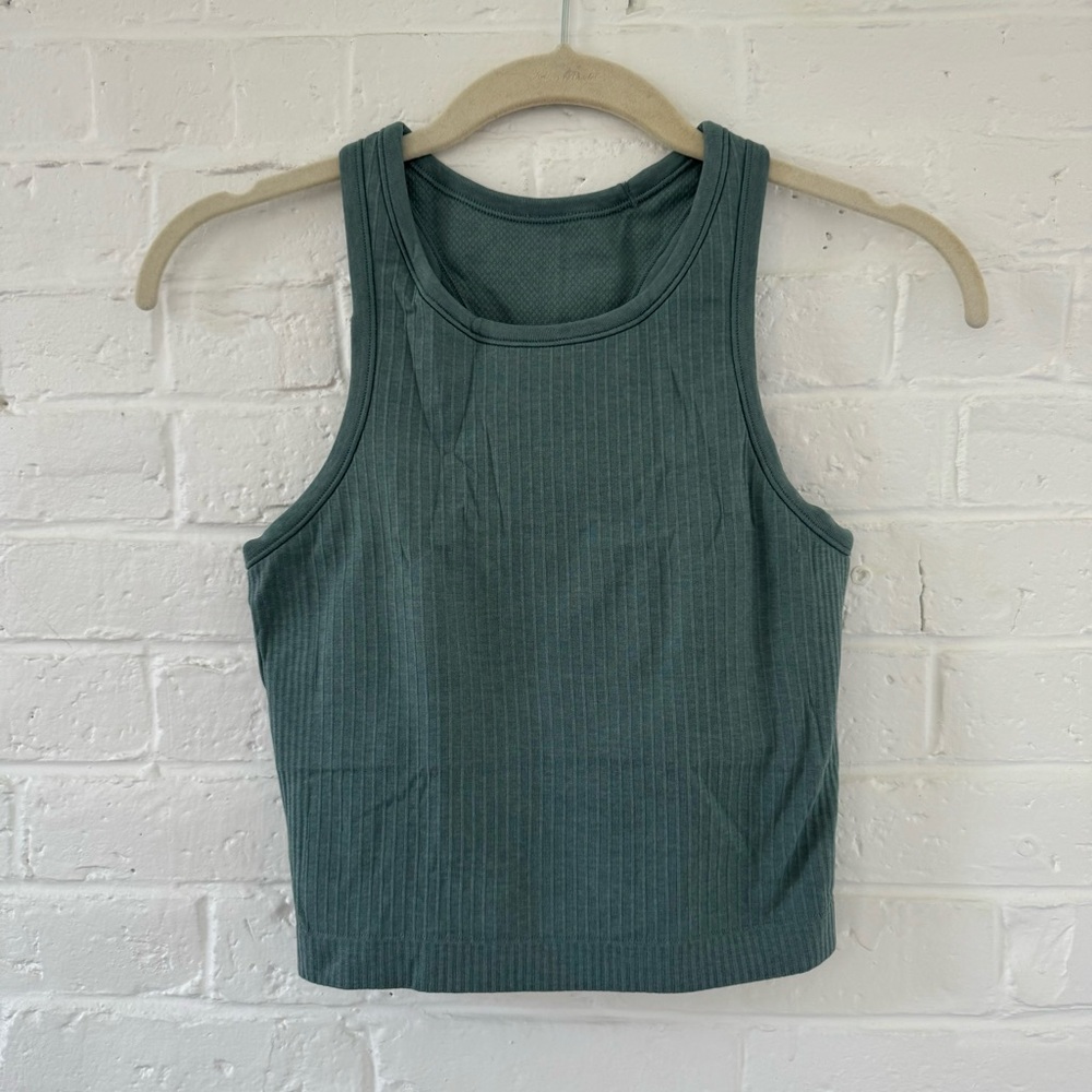 Lululemon Ebb To Street Racerback Crop Tank Top